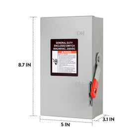 S7 padlocking handle and door feature for secure maintenance access.