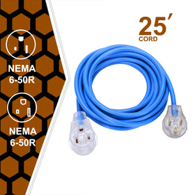 S7 heavy-duty all-copper welding extension cord for industrial use.