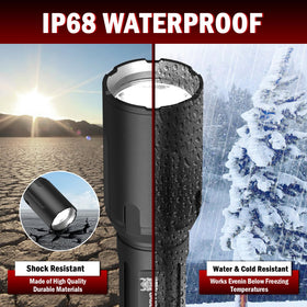 Sabertooth 2200 IP68 waterproof rating for rugged conditions