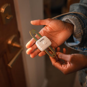 SABRE high-strength lock resisting force for added privacy in stay.