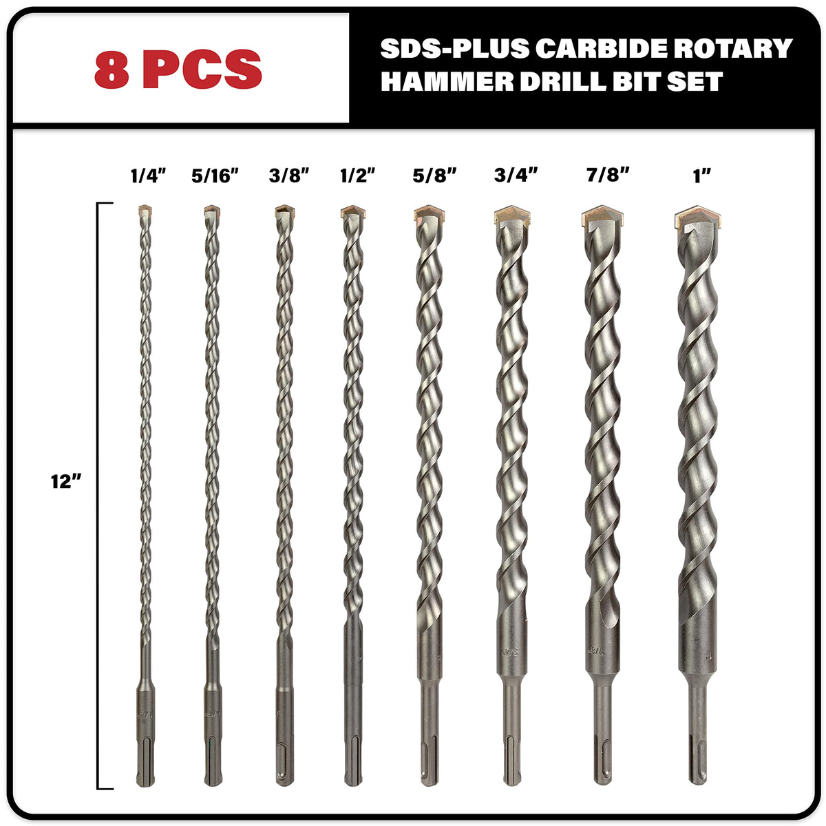 Sabre Tools 5-16in SDS Plus bit for masonry drilling