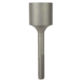 Sabre Tools SDS Max attachment reducing manual effort during post driving.