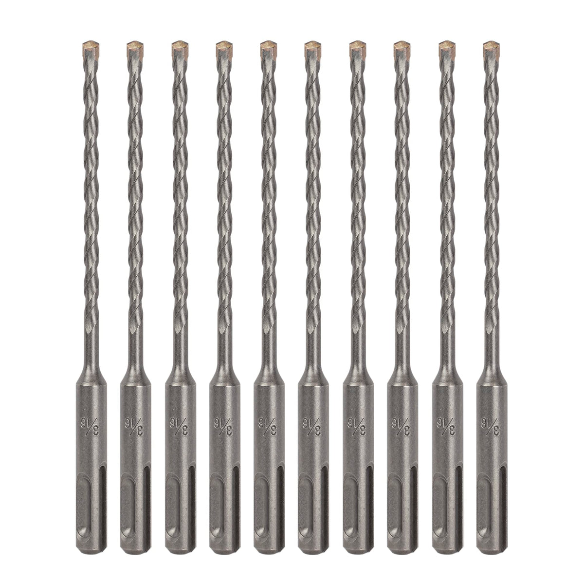 Sabre Tools SDS Plus 316x6 drill bit pack cutting concrete with precision.