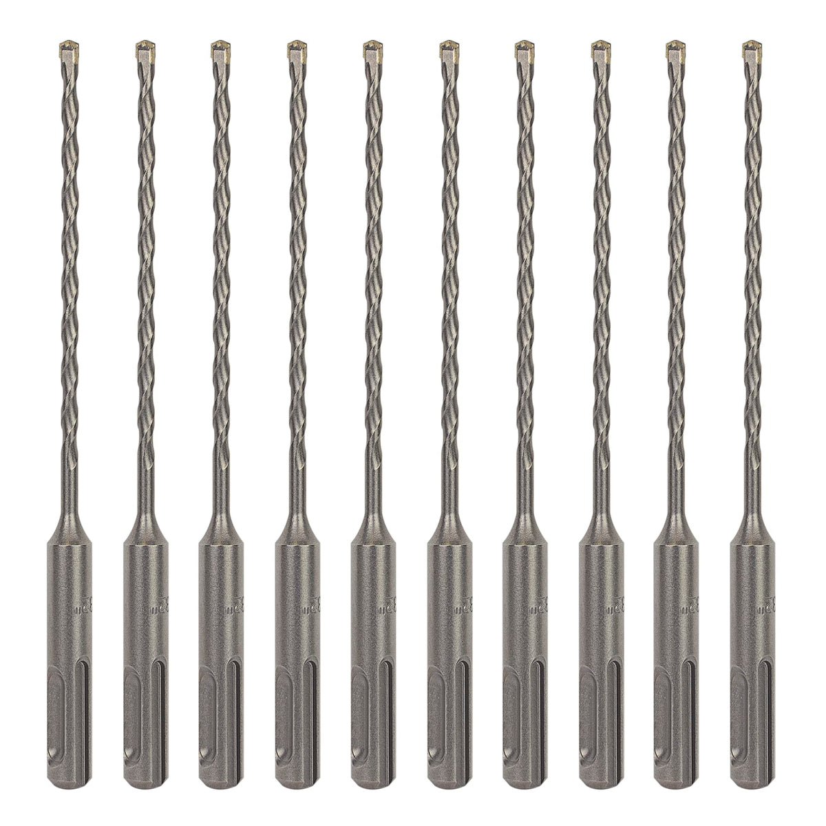 Sabre Tools SDS Plus 5/32in 6in drill bit cutting brick with precision.