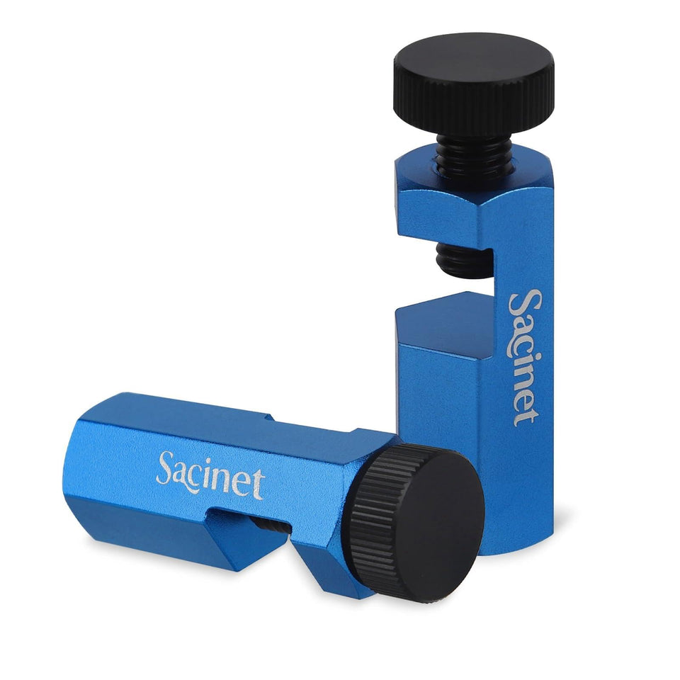 Sacinet upgrade stair gauge set with speed square guide for precise layouts