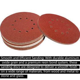 SACKORANGE 50-pack drywall sanding discs keeps you stocked for projects.