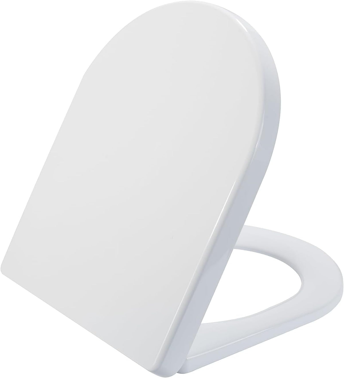 SADALAK soft-close quick-release toilet seat for easy cleaning and quiet operation