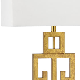 SAFAVIEH two-lamp set arranged for bedroom or living room styling