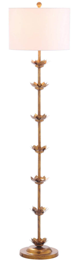 SAFAVIEH Landen rotary on/off-switch enables easy daily use.