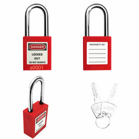 SAFBY lockout 5pcs set danger label with DANGER Locked Out Do Not Remove