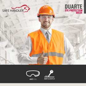 Safe Handler Duarte anti-scratch coating preserves lens clarity