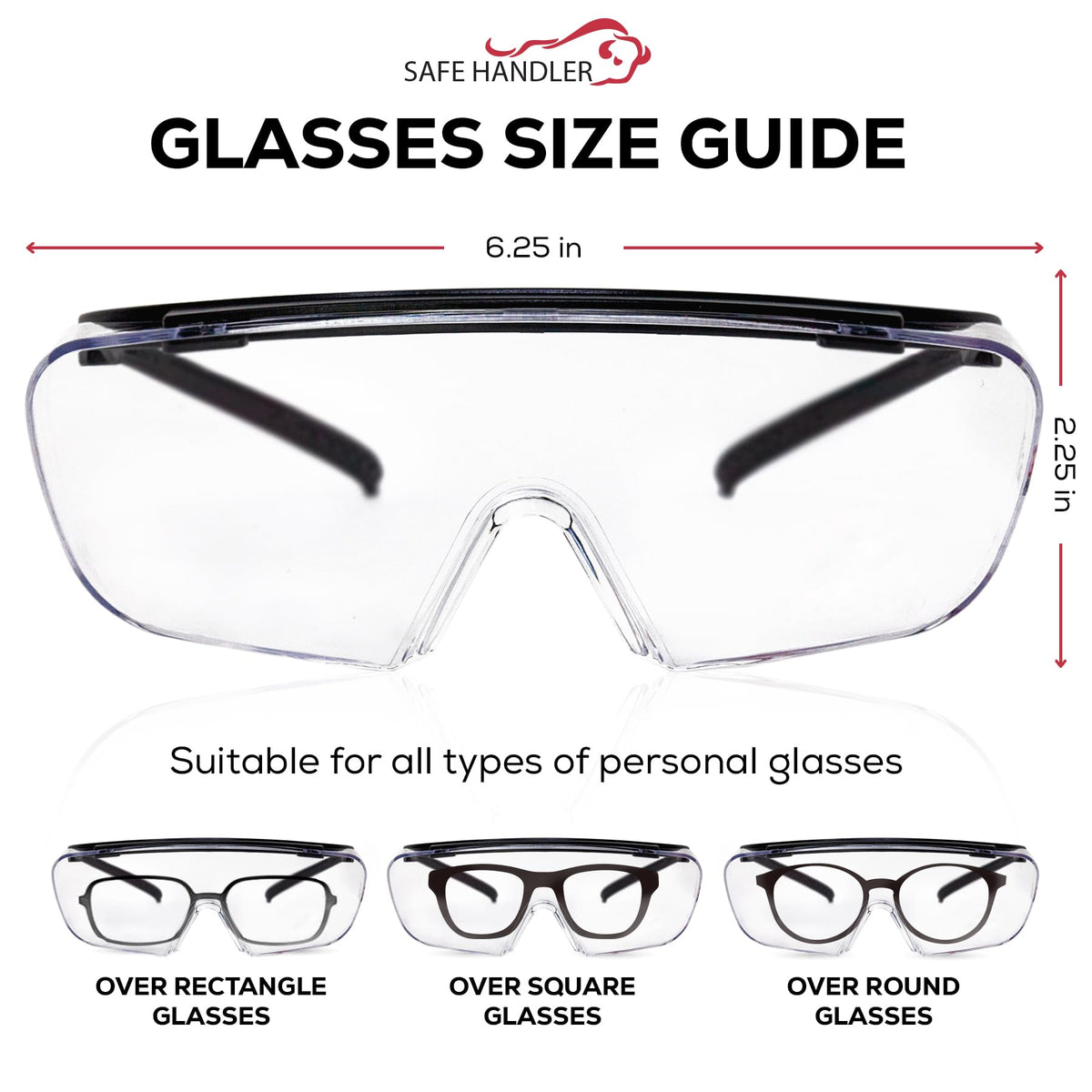 Safe Handler Duarte UV400 protection shields eyes from sun glare