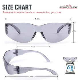 SAFE HANDLER Hyline safety glasses 99% UV protection for outdoor use