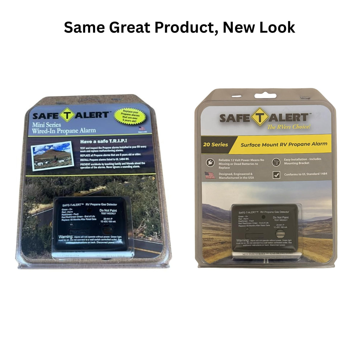 Safe T Alert mounting bracket supports quick surface-mount installation