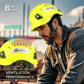 SAFEBUILDER adjustable head size range 53-63 cm for a personalized fit