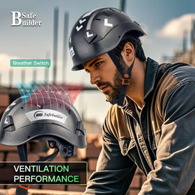 SAFEBUILDER ear muff-ready visor options boost protection