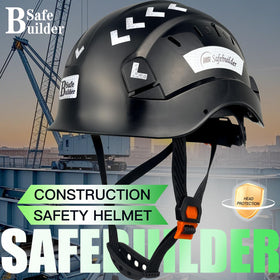SAFEBUILDER adjustable ratchet fit with Y-type chinstrap for secure wear