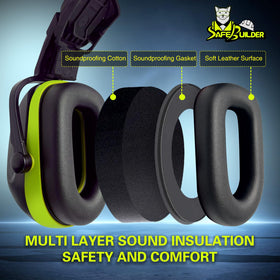 SAFEBUILDER lightweight 350g design reduces fatigue during long shifts