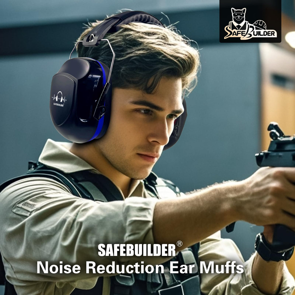 SAFEBUILDER MVP-07B lightweight design supports all-day wear during work and shooting.