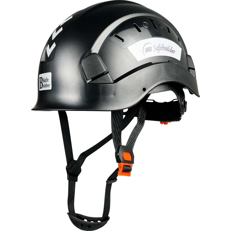SAFEBUILDER hard hat with 6-point suspension for on-site comfort