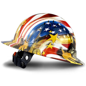 SAFEBUILDER SBD-G1C carbon fiber pattern full brim hard hat keeps you protected on site