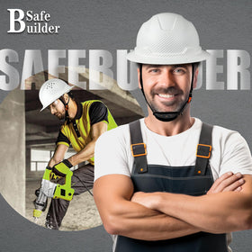 SAFEBUILDER breathable vents reduce heat and sweat in warm environments.