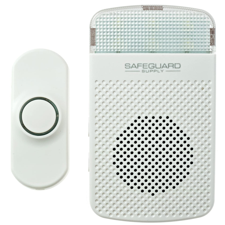 Safeguard Supply ERA-Doorbell receiver flashing strobe for loud spaces