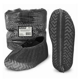 SAFEKO premium disposable boot covers with non-slip bottom for safer floors