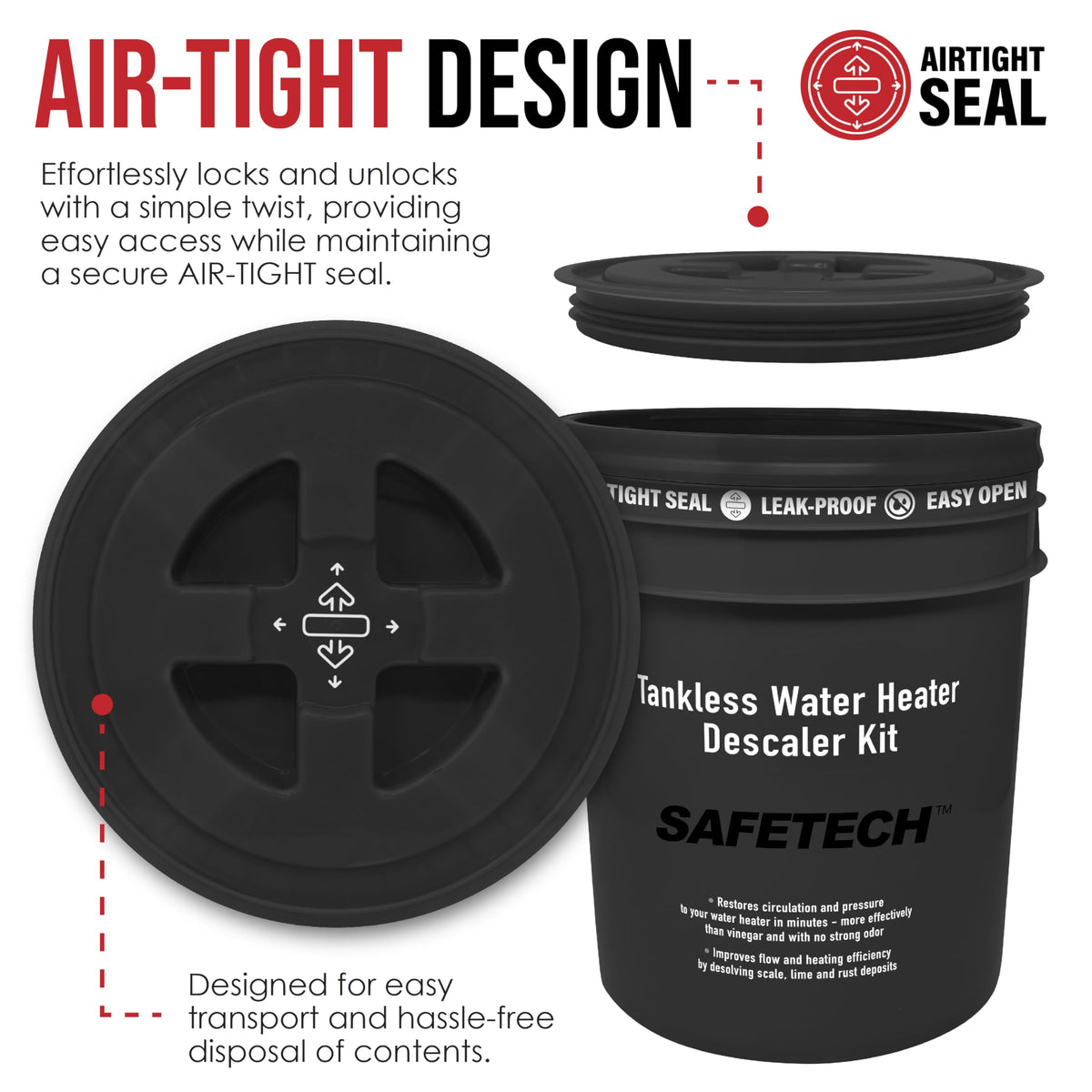 SafeTech kit compatible with Rinnai, Bosch, Rheem and other major brands