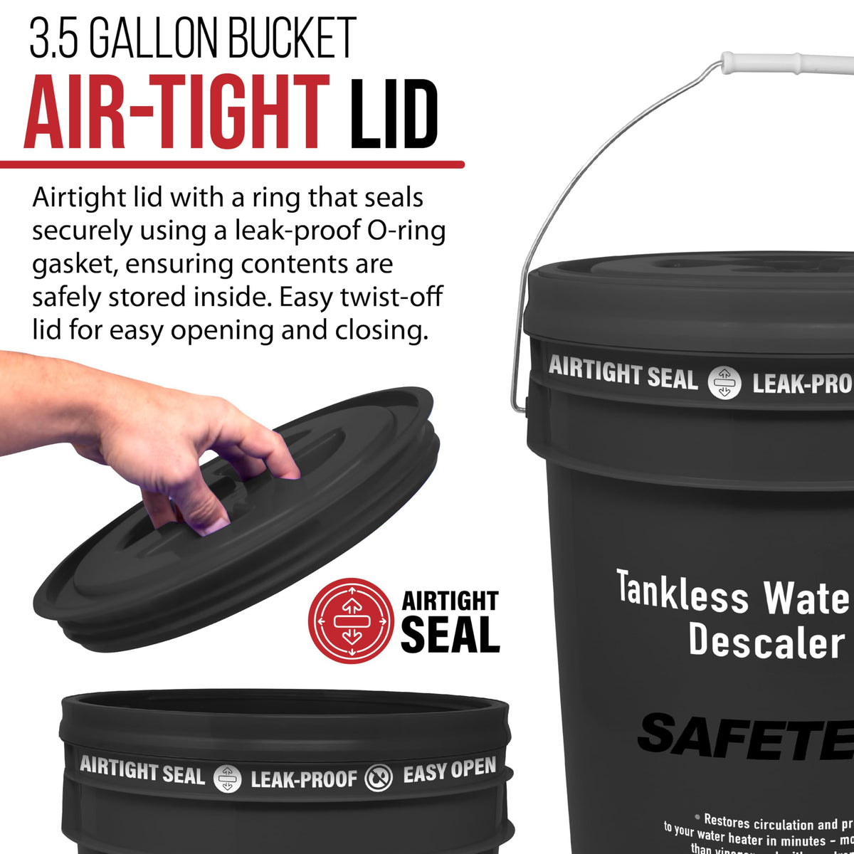 SafeTech 1/6 HP pump delivers steady water flow with thermal protection