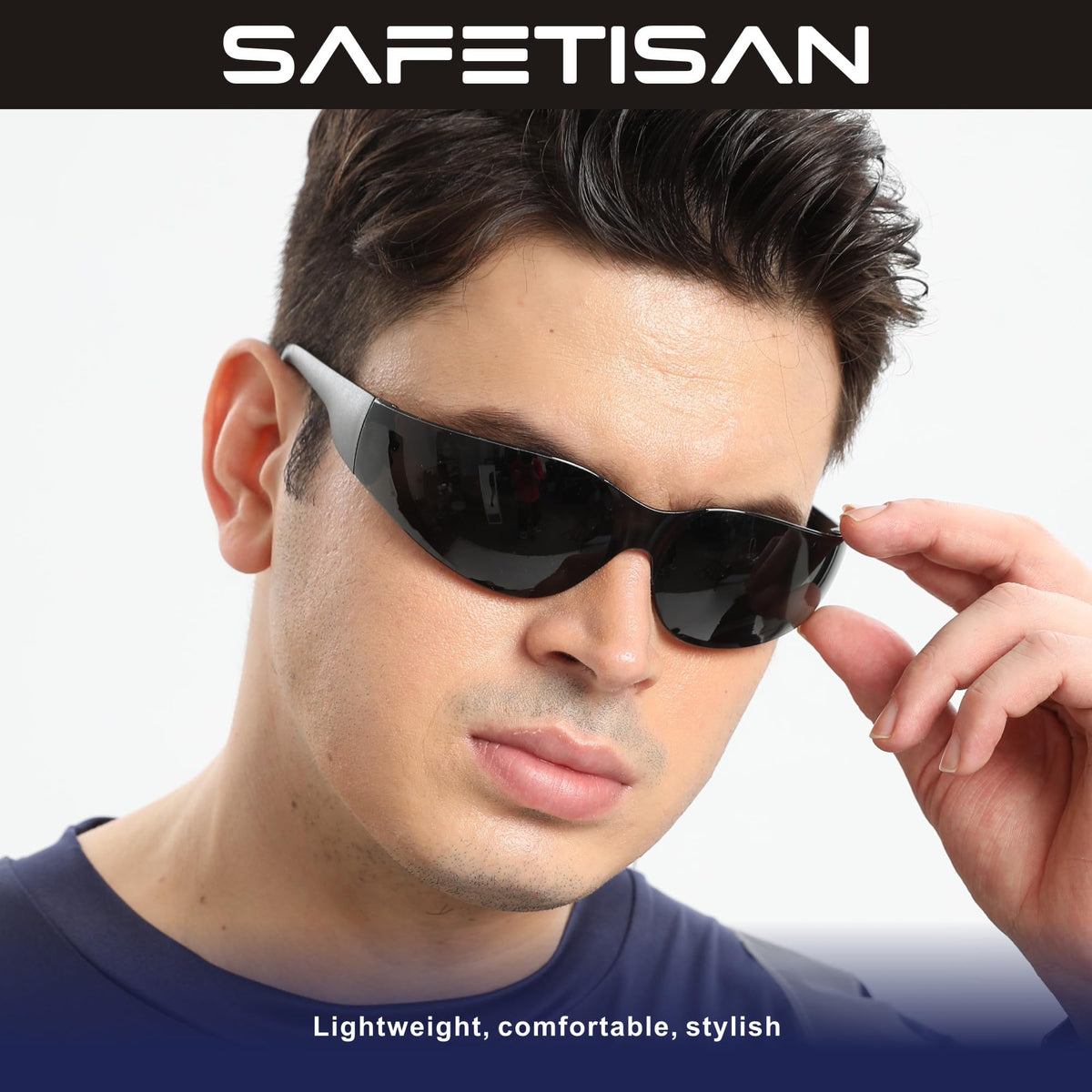 SAFETISAN bulk pack eyewear for teams in outdoor projects and workshops.