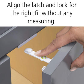 Safety 1st latch disengage mode for non-use periods