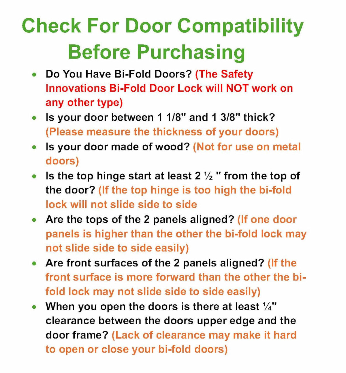 Safety Innovations tool-free installation for quick setup.