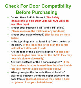 Safety Innovations tool-free installation for quick setup.