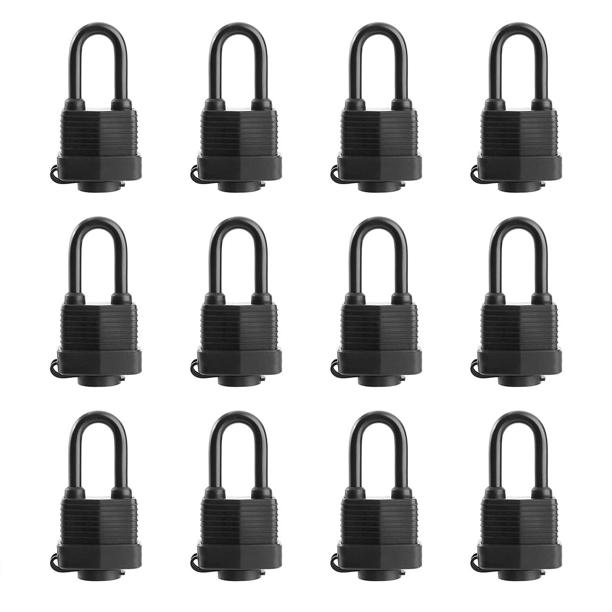 SafiSwords waterproof padlock shown outdoors, moisture resistance for harsh weather