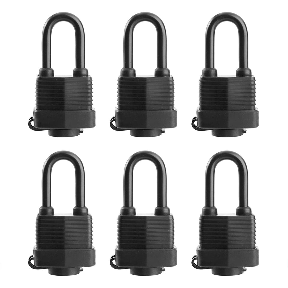 SafiSwords waterproof padlock for outdoor use with weather resistance.