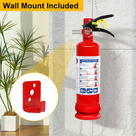 Sagafe extinguishers stored in garage for family safety.