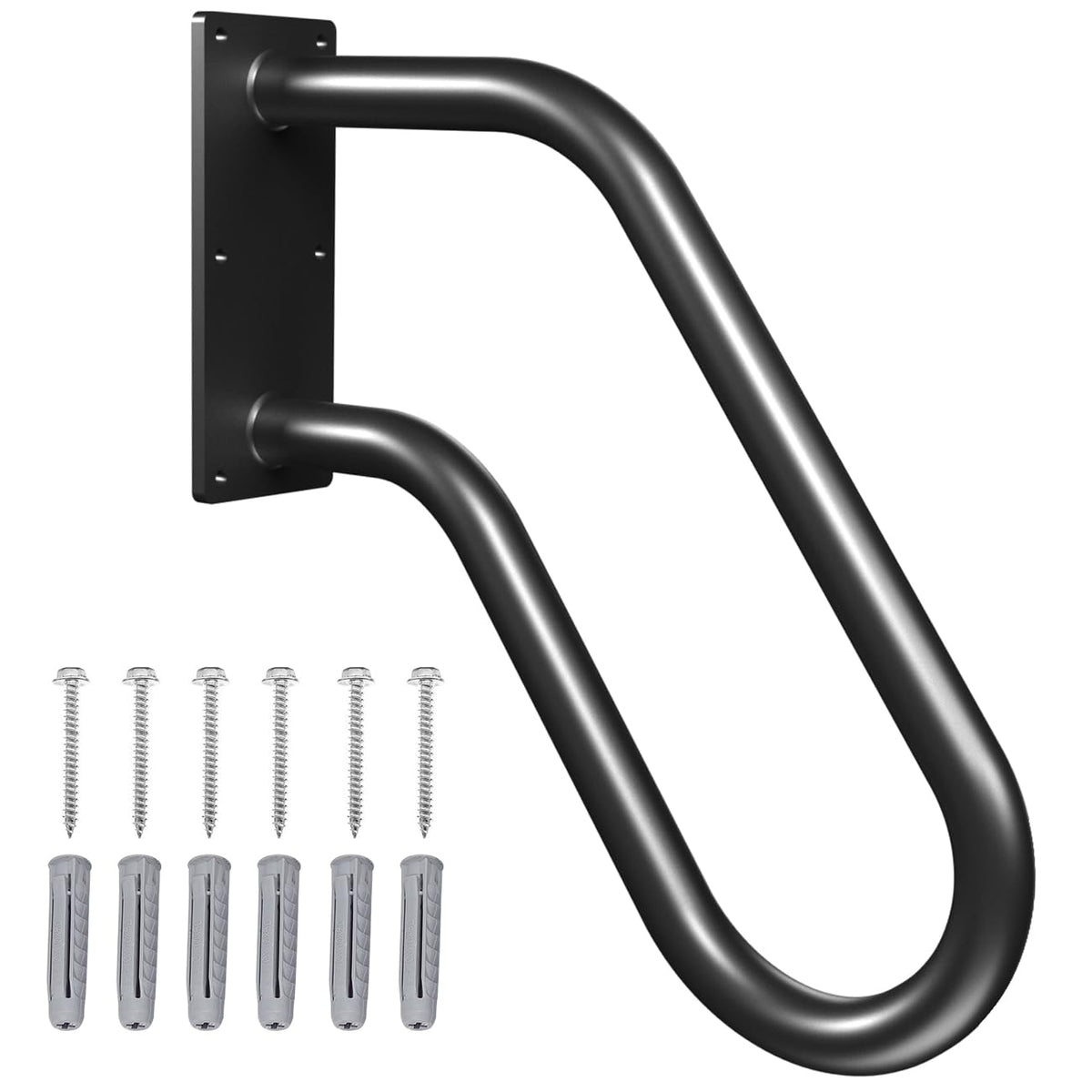 Sahans handrail wall mount safety handle offers secure support for up to 3 steps