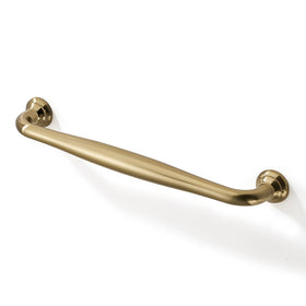 SAILING 10-pack cabinet handles in front view with champagne bronze finish