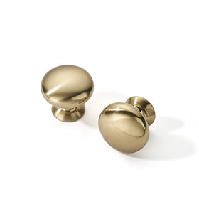SAILING champagne bronze cabinet knob set with durable zinc alloy finish.