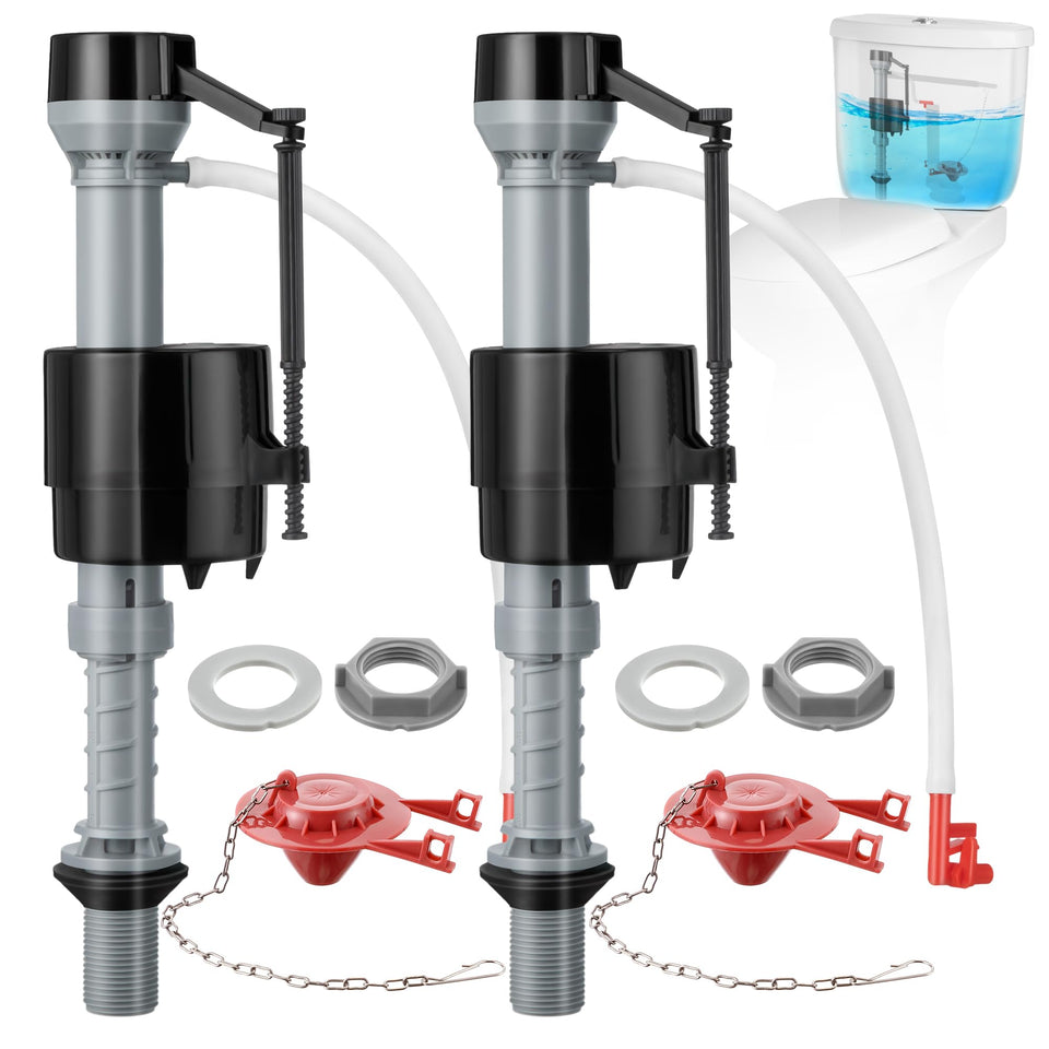 Saillong toilet float replacement kit for dual sets improves flush control and efficiency.