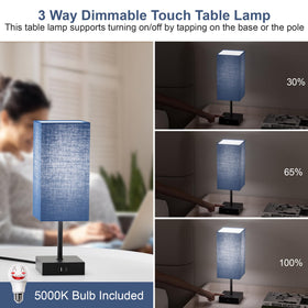 Sailstar 3-way dimmable touch lamp offering adjustable brightness at a tap