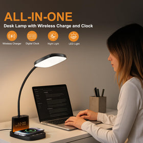 Sailstar desk lamp clock display keeps you on schedule