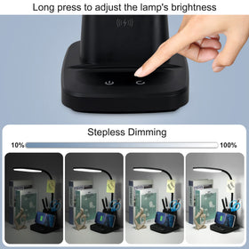 Sailstar Desk Lamp offers eye-friendly light for long study sessions.