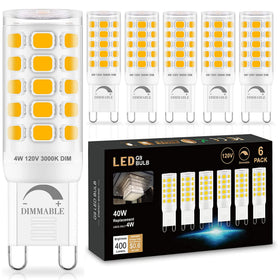 Sailstar G9 dimmable bulb for smooth brightness control in living spaces.