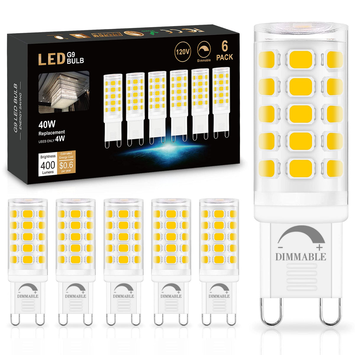 Sailstar G9 LED bulb in chandelier delivering ambient daylight glow