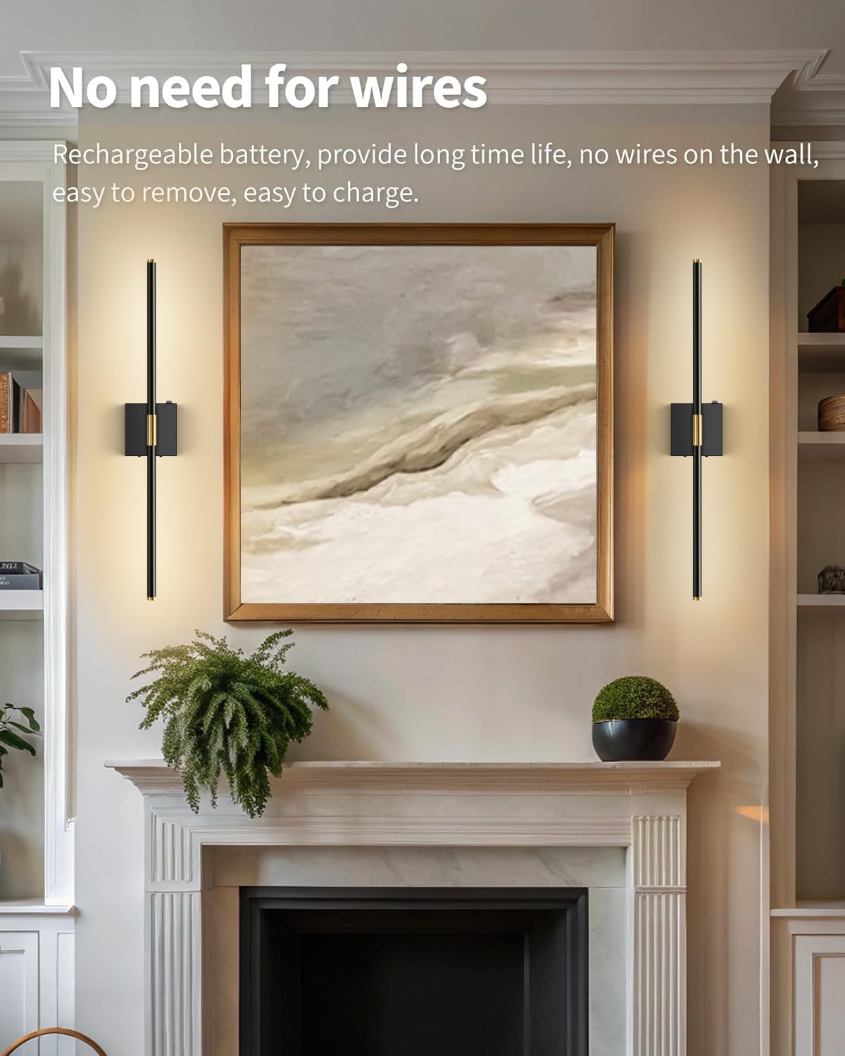 SAIMAND 360° rotating wall sconce for flexible lighting angles