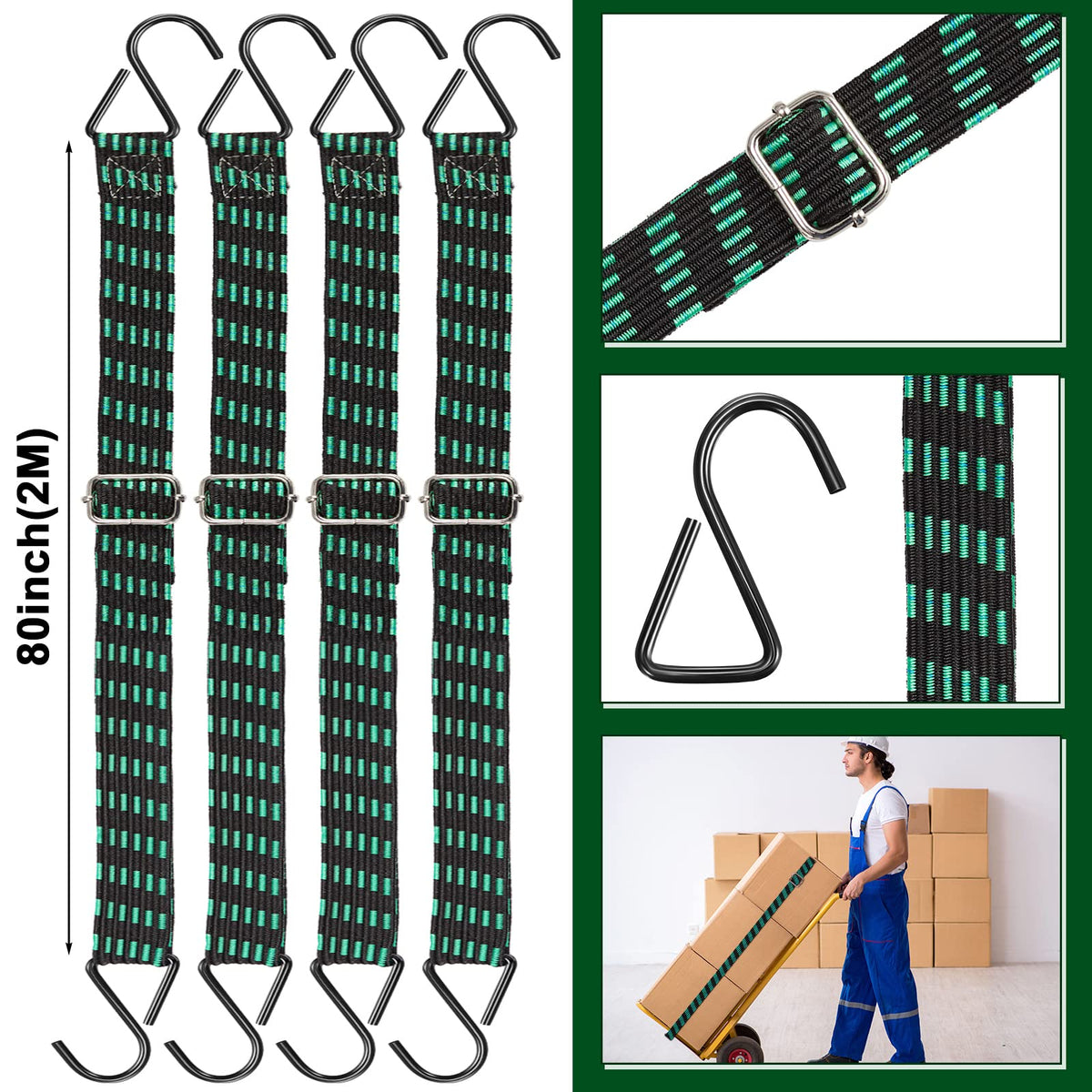 Saintrygo triangular ring hook design evenly distributes stress during extension.