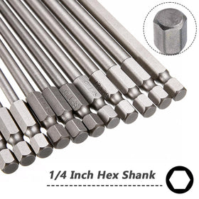 Saipe S2 steel torx bits with precision forged heads for durability