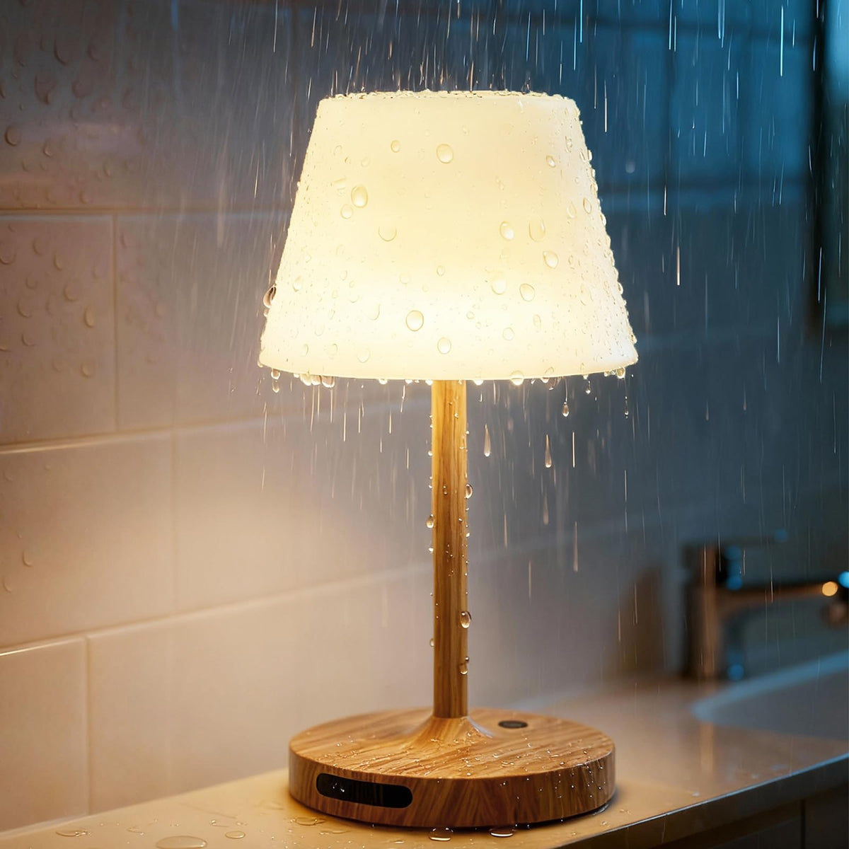 SAIWEYA outdoor shower lamp with shower-proof design for wet spaces